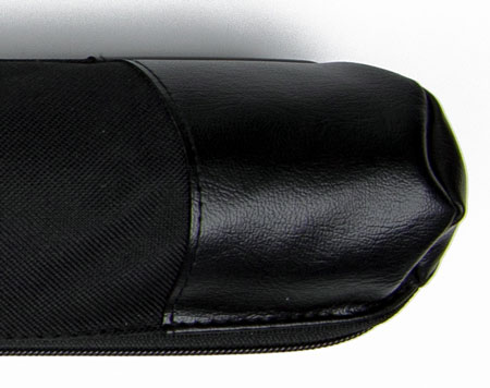 Durable reinforcements on end caps of rod case